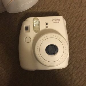 Polaroid instax mini 8 with the case